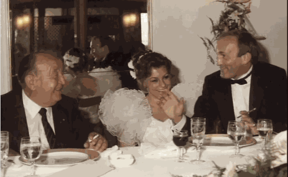 Hochzeit: Werner Mauss heiratet seine zweite Frau, die Italienerin Ida (Alida Maria). Trauzeuge, der ehemalige CSU Bundesinnenminister Herman Höcherl. Berühmtestes Zitat von Höcher
